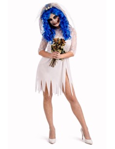 Costume di Corpse Bride Taglia M - di alta qualità, ideale per il carnevale, feste a tema ed eventi speciali. 2
